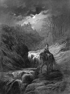 La Balade au Clair de Lune, illustration de 